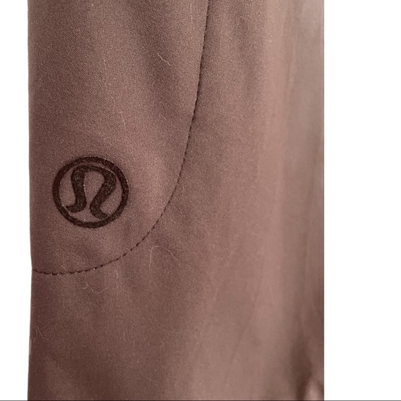 Lululemon Brown Outdoor Long Short Women Size 4 - Picture 12 of 15